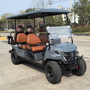 Off road 6 seater gas or electric powered golf cart with 300cc CF moto engine