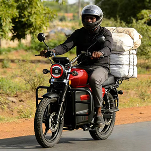 Commercial fleet high speed long range 3000W 72V electric motorcycle 250kg load capacity