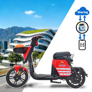 Dual-Use Electric Motorcycle for Sharing