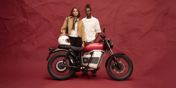 Maeving RM2 two-seater electric motorcycle